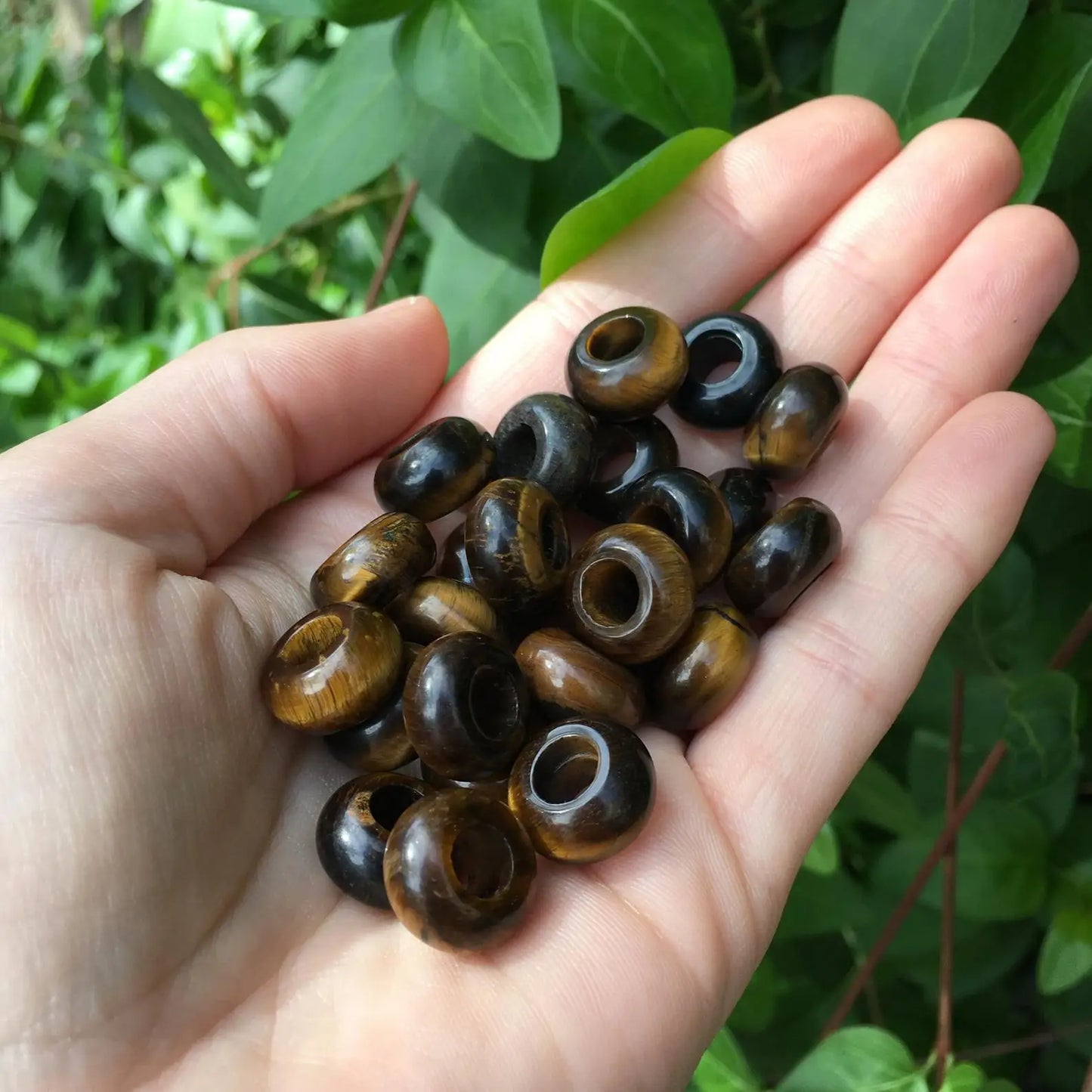 Labradorite Gemstone, Dreadlock Beads Dreadlock Bead, Loc Bead, Boho Hair Accessories