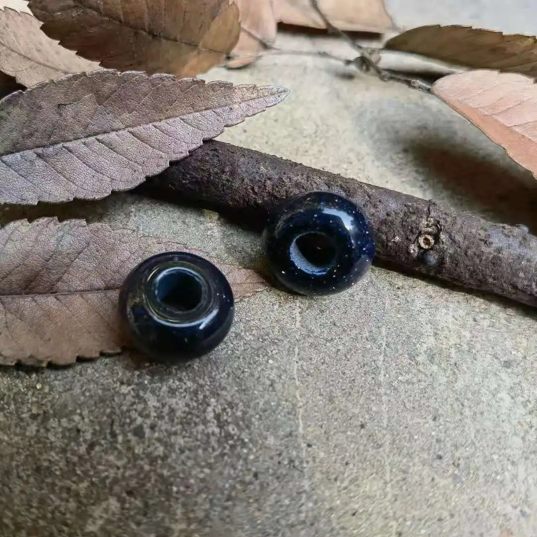 Labradorite Gemstone, Dreadlock Beads Dreadlock Bead, Loc Bead, Boho Hair Accessories