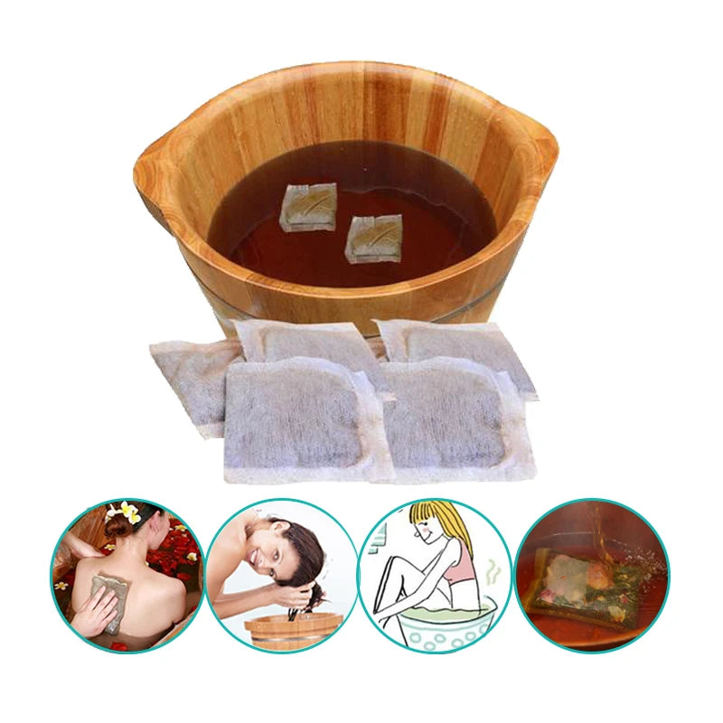 30packs Yoni Steam Seat Detox Feminine Health Hygiene Yoni SPA Steam Herbs For Tampon 100% Chinese Herbal Women Vaginal Cleaning