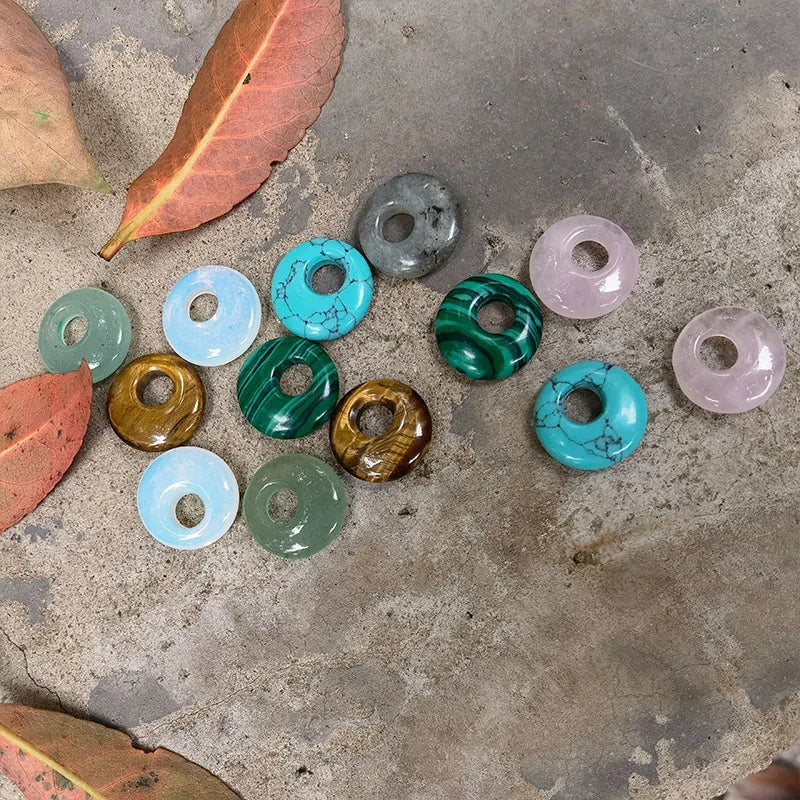 Labradorite Gemstone, Dreadlock Beads Dreadlock Bead, Loc Bead, Boho Hair Accessories