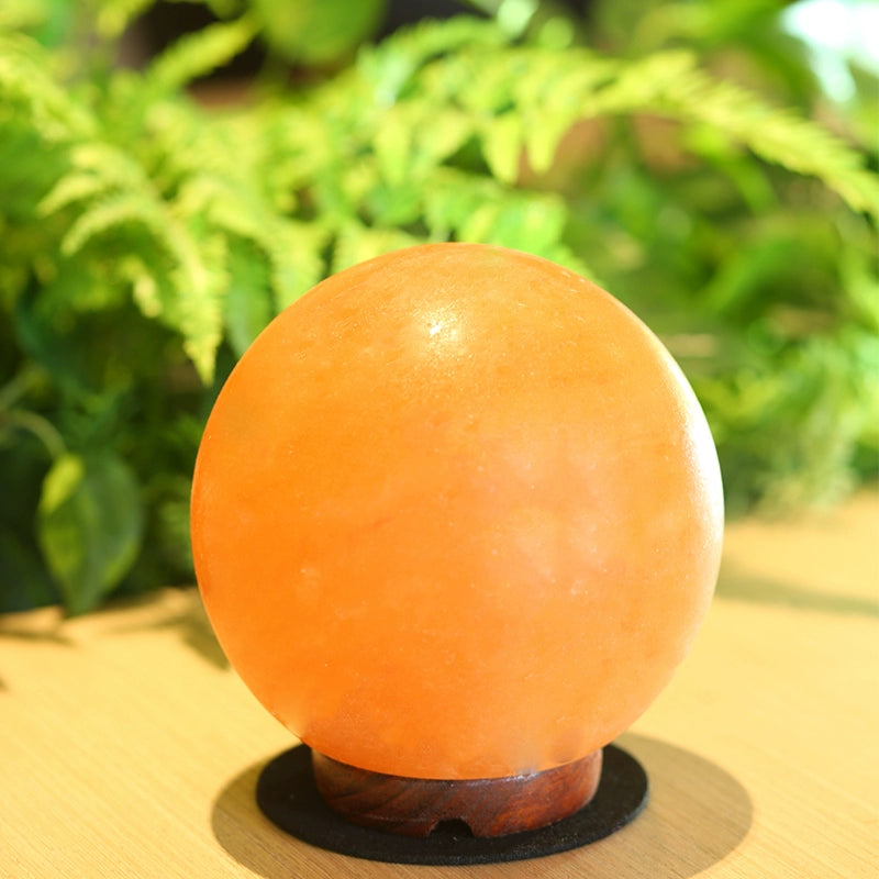 Himalayan Salt Lamps Minimalist Modern Fashion Bedroom Light Moon Light Bedside Decorative Lamp Warm Light Small Night Lamp