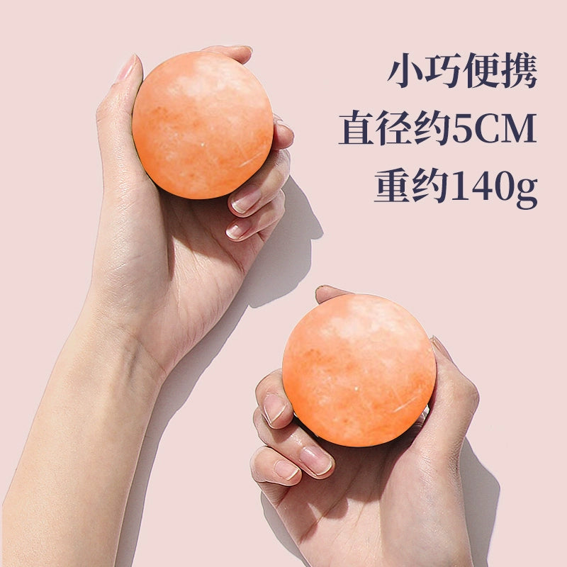 Himalayan Rose Salt Ball Mineral Mineral Salt Crystal Hot Compress Salt Ball Beauty Salon Special Handmade Salt Soap Massage Ball