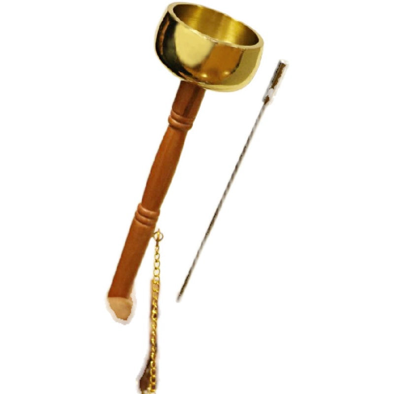 Japanese-Style LED-out Taiwan-Inspired Dharma-Vessel Items for Buddha Worship Copper Bowl Finger Cymbals Percussion Instrument Large Meditation Bell