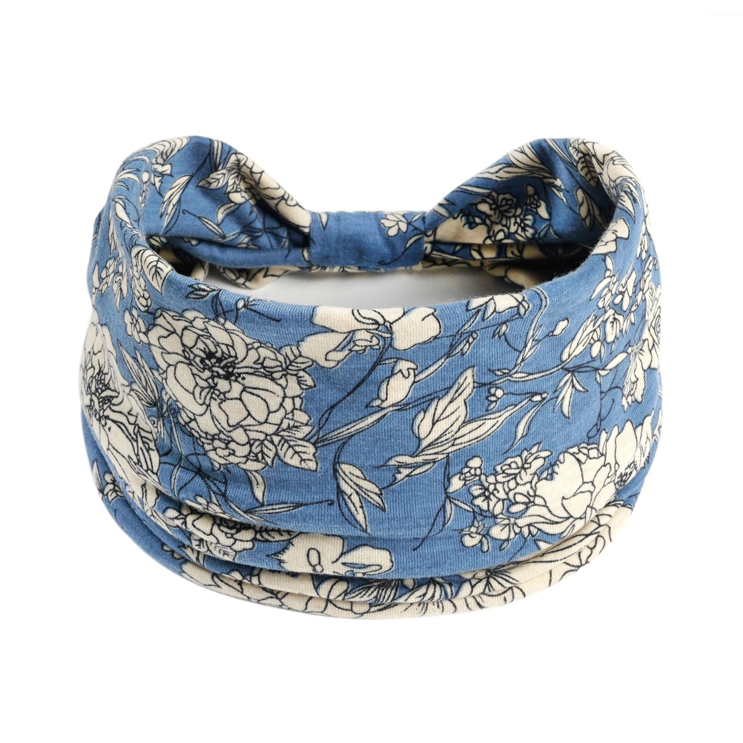 Boho Knot Turbans Yoga Elastic Head Wrap Women Headband Wide Hairbands Headwear Floral Bandanas Fashion Hair Band Accessories