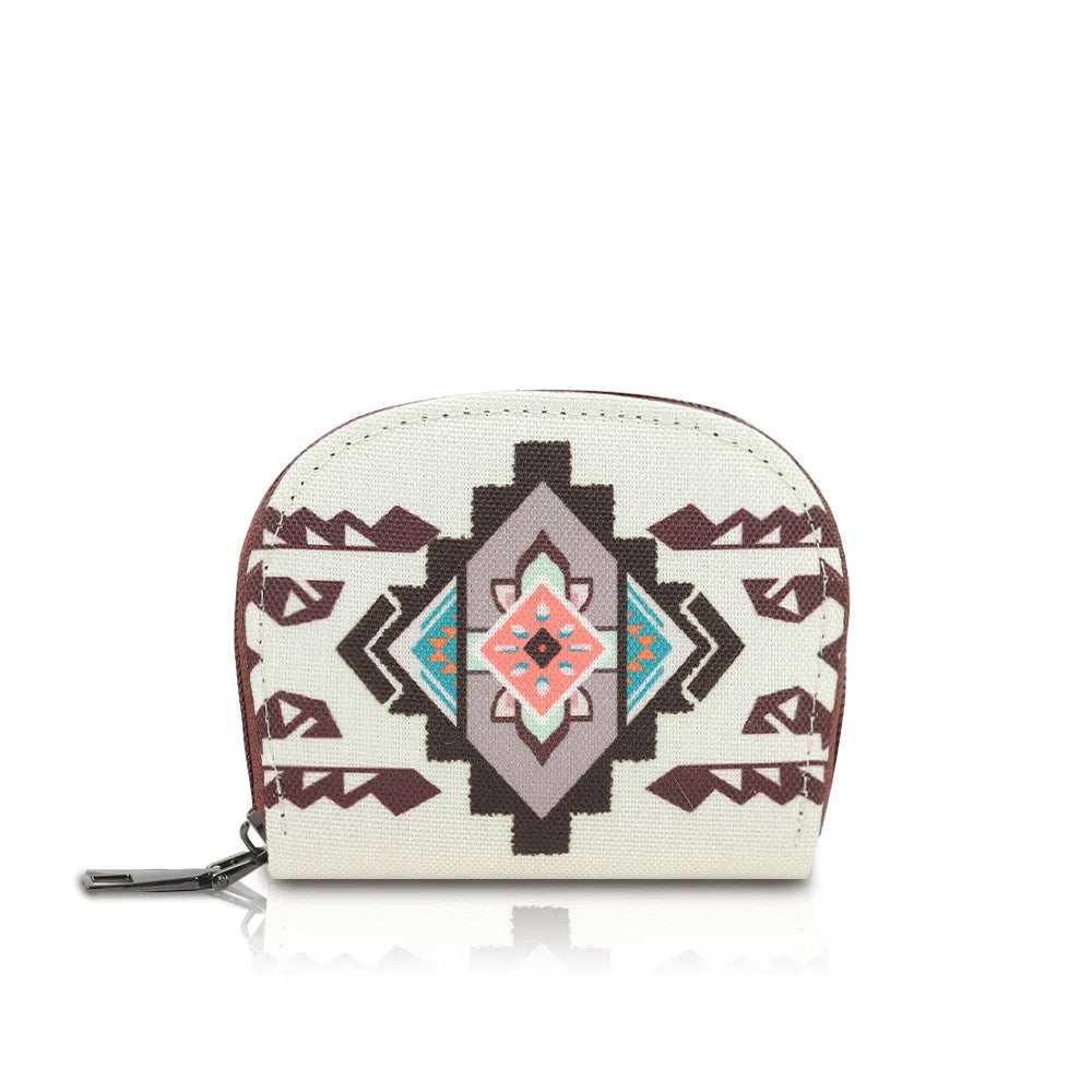 Bohemian Style Women's Hot Selling Wallet Fashion European American Retro Portable Leisure Trend Advanced Zipper Small Wallet