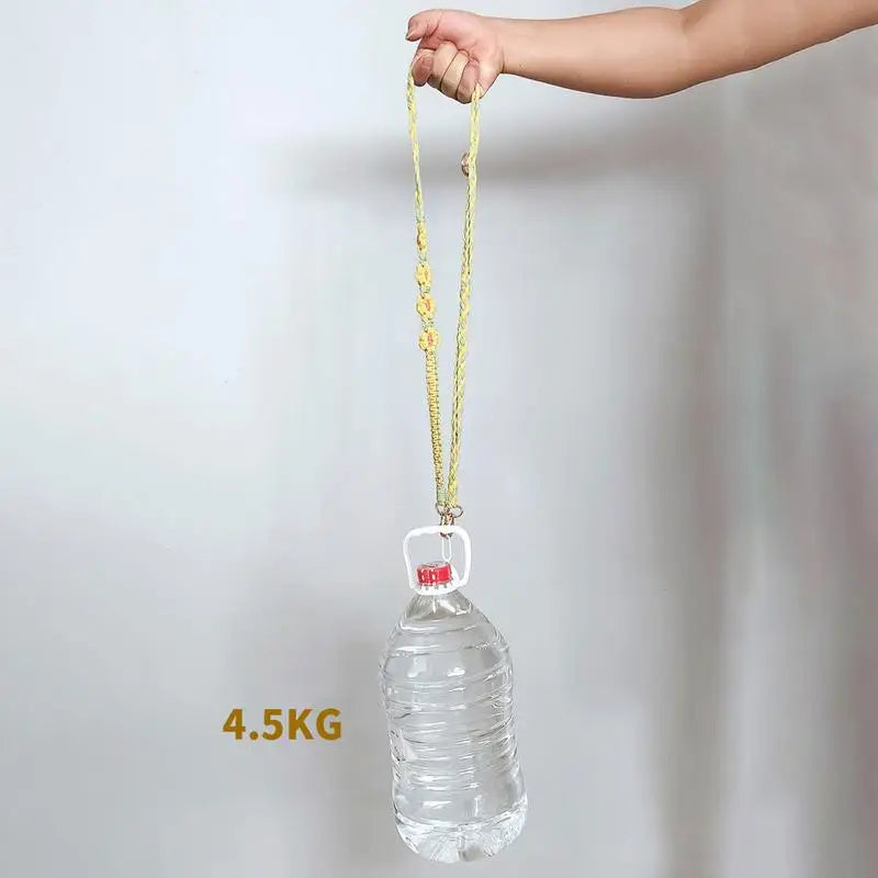 Daisy Lanyard Wallet Anti-Loss Phone Chain Boho Phone Charm Lanyard Wrist Strap Adjustable Phone Chain String For Phone Case