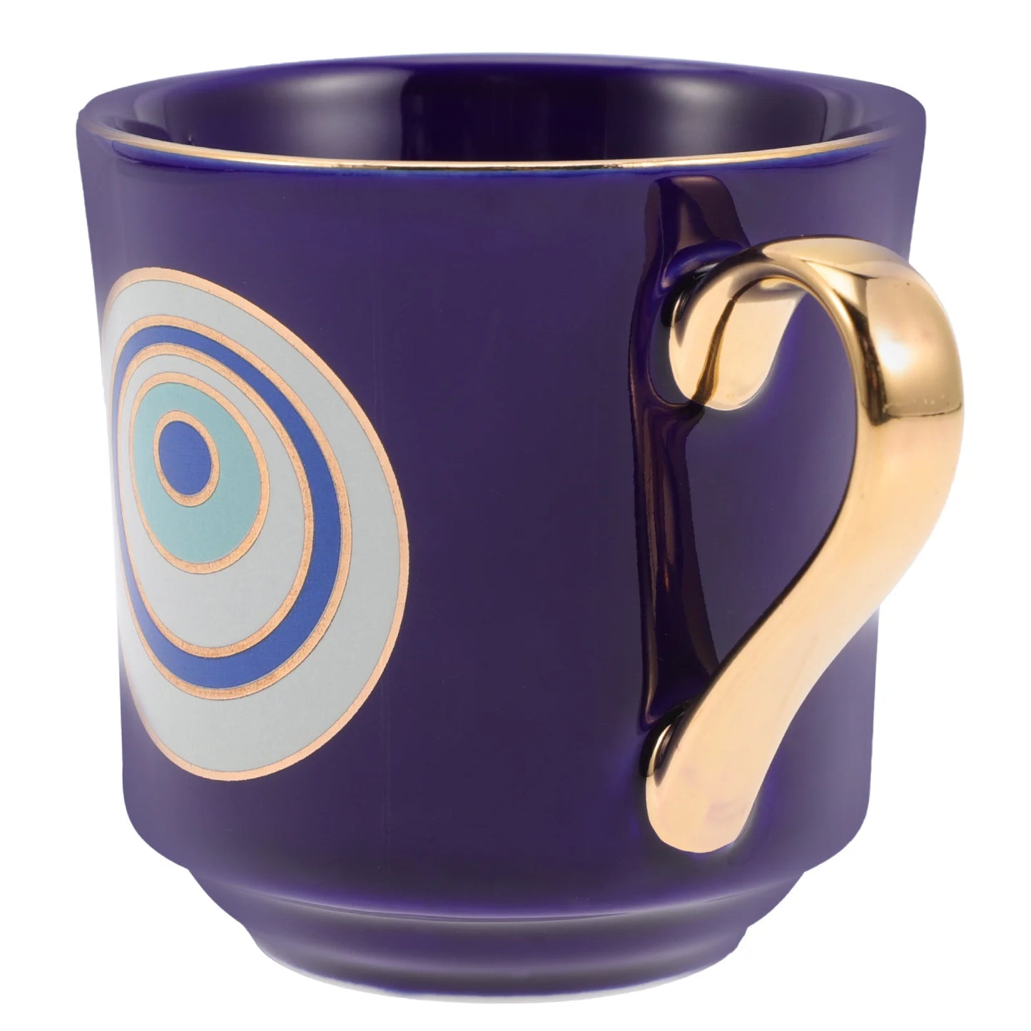 Mark Ceramic Mug Tea Drinking Cup Boho Decor Eye Turkish Water Glasses Porcelain Milk