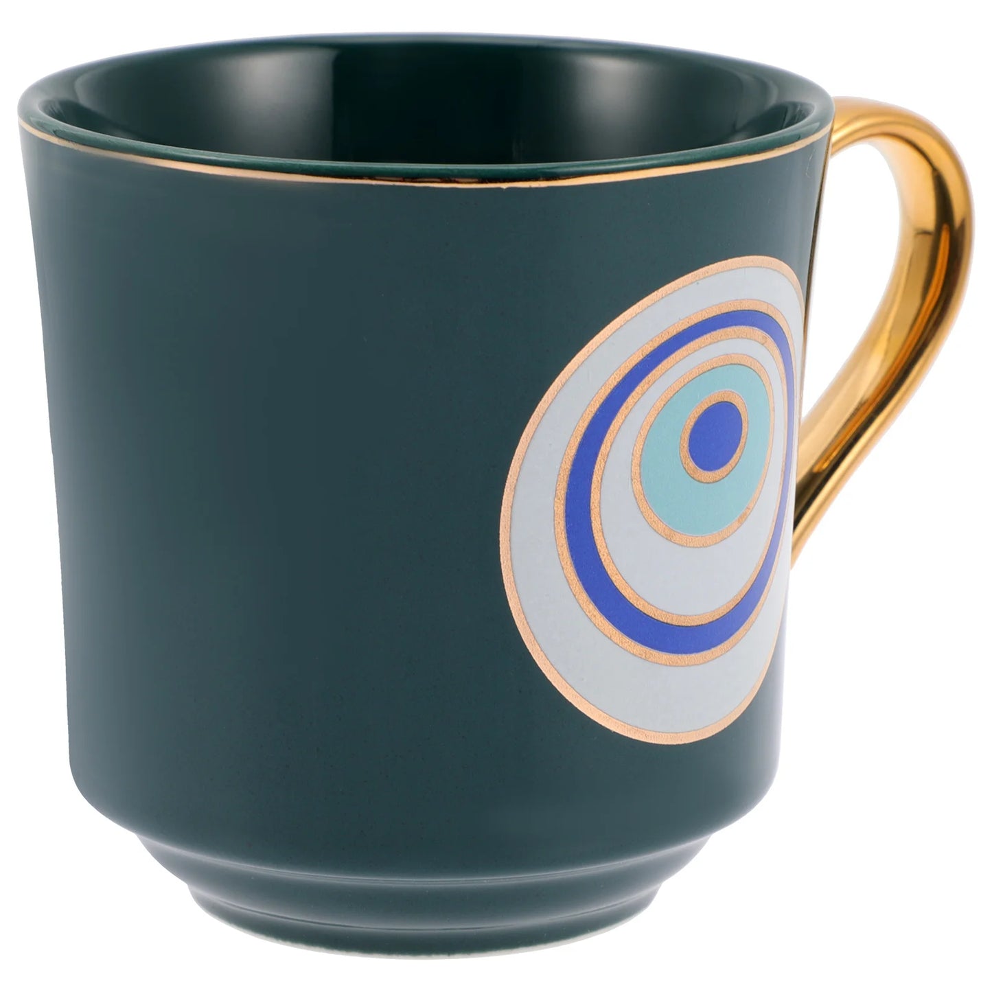 Mark Ceramic Mug Tea Drinking Cup Boho Decor Eye Turkish Water Glasses Porcelain Milk
