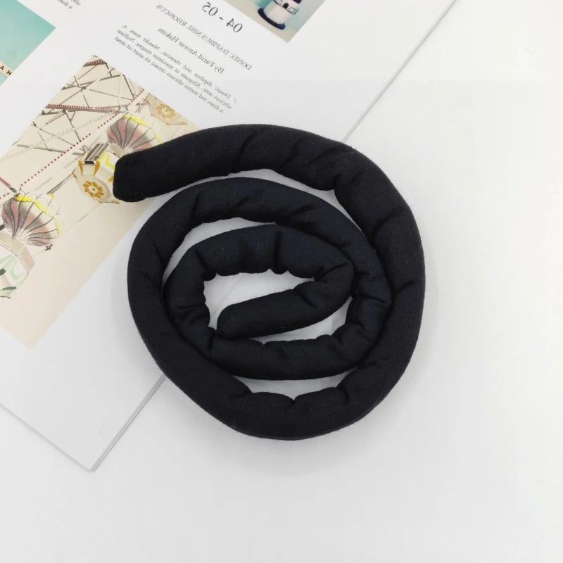 Flexible Boho Hair Wire Tie Stylish Ponytail Holder Bohemian Inspired Accessories for Women Hold on Curly Thick Dreadlock Hair