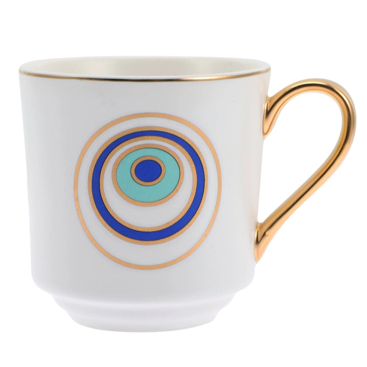 Mark Ceramic Mug Tea Drinking Cup Boho Decor Eye Turkish Water Glasses Porcelain Milk