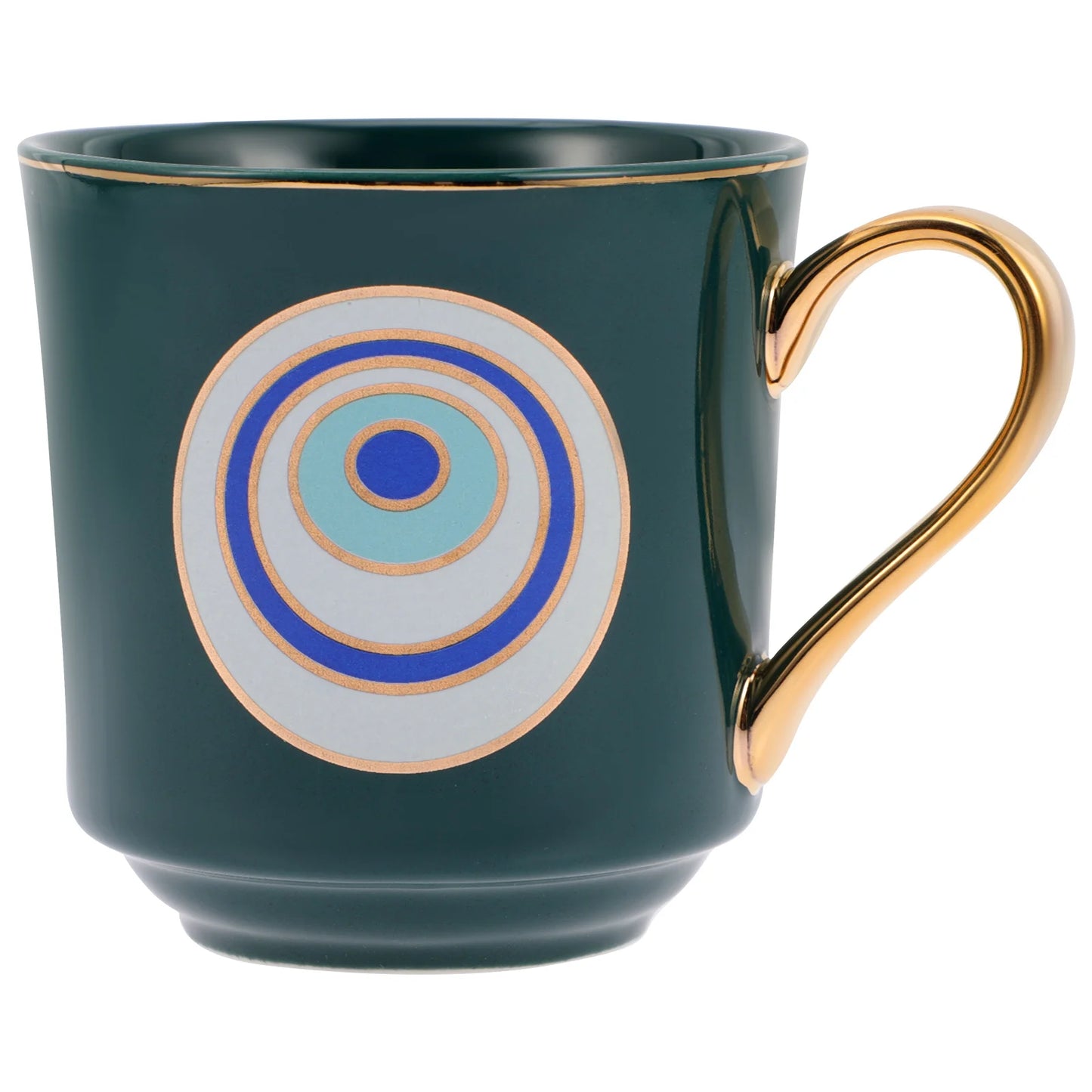 Mark Ceramic Mug Tea Drinking Cup Boho Decor Eye Turkish Water Glasses Porcelain Milk