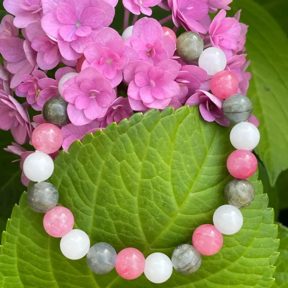 positive energy bracelet for women natural stone emotion braclet trendy crystal spiritual jewelry teacher mom 50th 21st birthday
