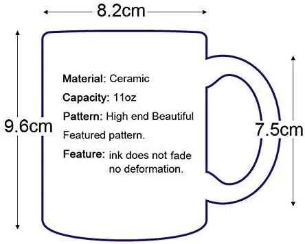 Mental Health Boundaries Sound Like Boho Rainbow Ceramic Mug-11oz Coffee Milk Tea Mug Cup,Home Girls Room Mental Health Therapis