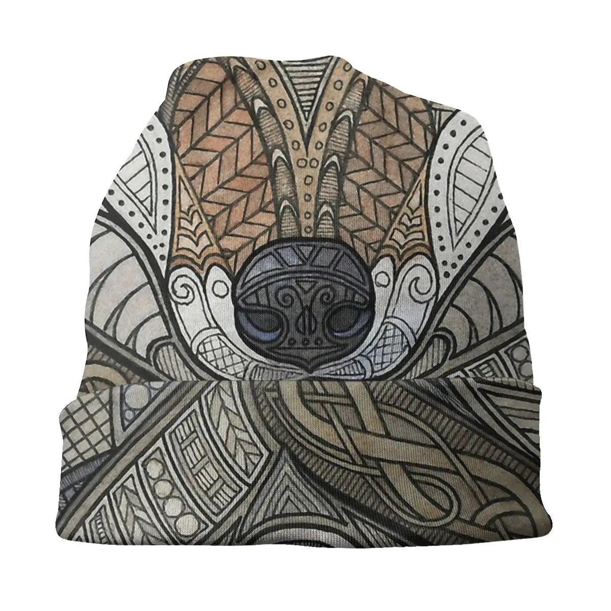 Wolf Norse Mythology Thor Odin Freyja Freyr Loki Yggdrasil Autumn Female Thin Beanies Double Used Cycling Bonnet Hats