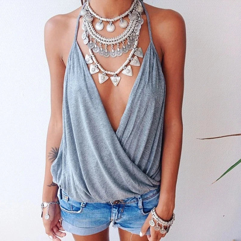 Boho Ethnic Turkish Gypsy Tribal Indian Beach Choker Bib Coin Tassel Collares Necklace For Women Vintage Silvery Afghan Jewelry