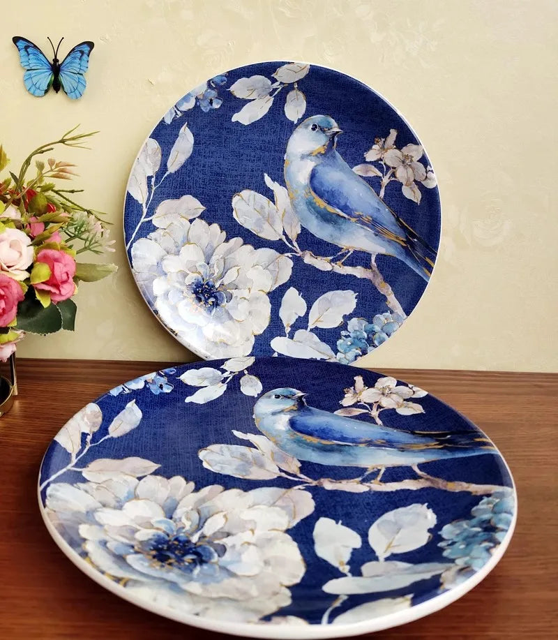 Boho Ceramic Tableware Set, Rice Bowl, Salad Plate, Home Decor, Living Room, Western Food Steak Mug