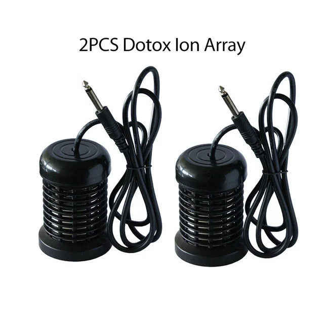 Detox Ionic Cleanse Foot Spa Bath Massager Machines Vibrating Electric Mini FootBath Whirlpool Care Arrays Aqua Health Therapy