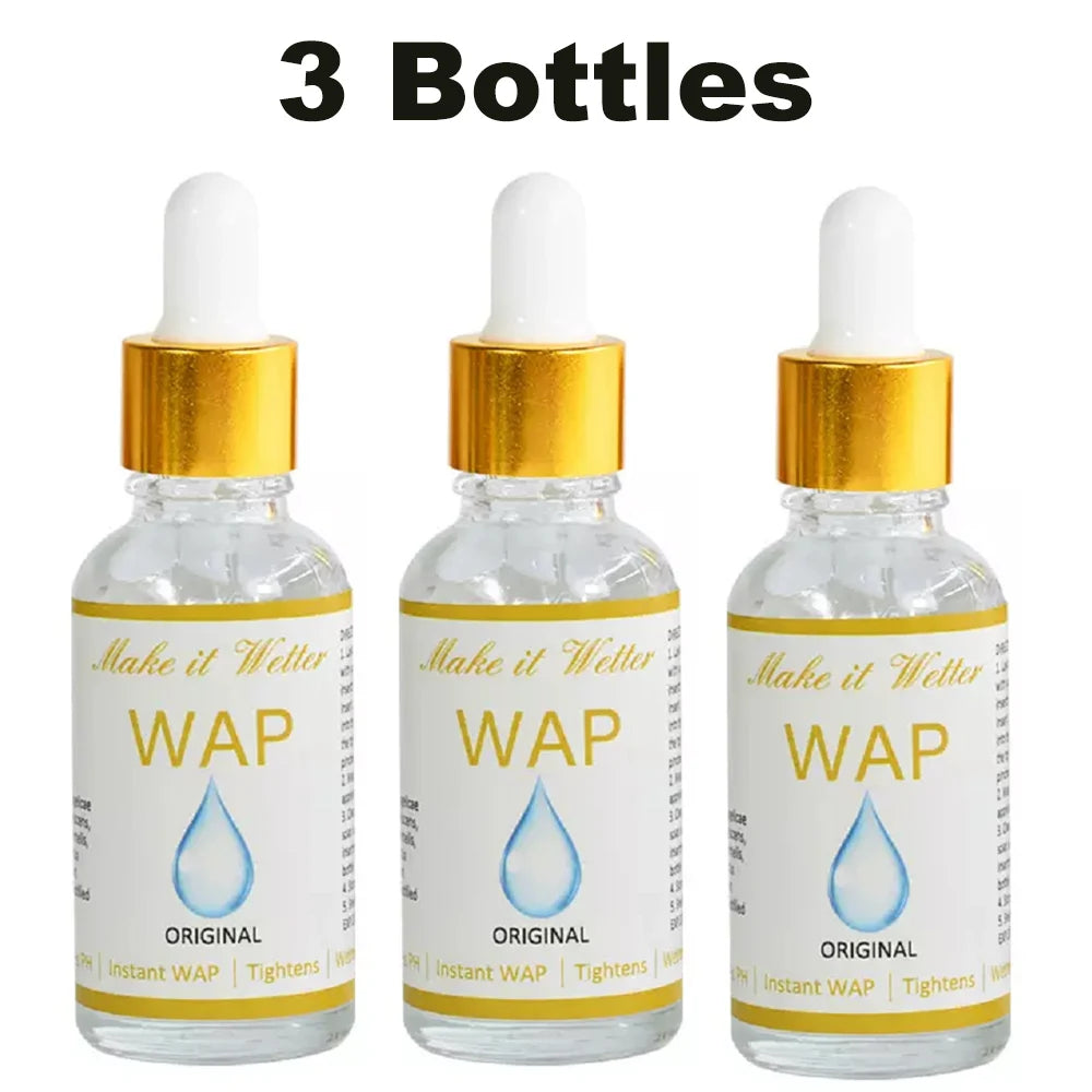 30ml Original Plant Based Yoni Slime Intimate WAP Vaginal Tightening Balance PH Make Pussy Wetter Women Private Part Nourish Oil