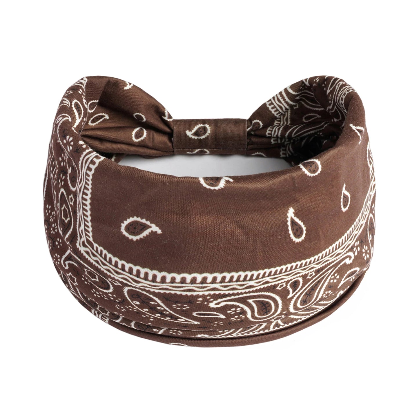 Boho Knot Turbans Yoga Elastic Head Wrap Women Headband Wide Hairbands Headwear Floral Bandanas Fashion Hair Band Accessories