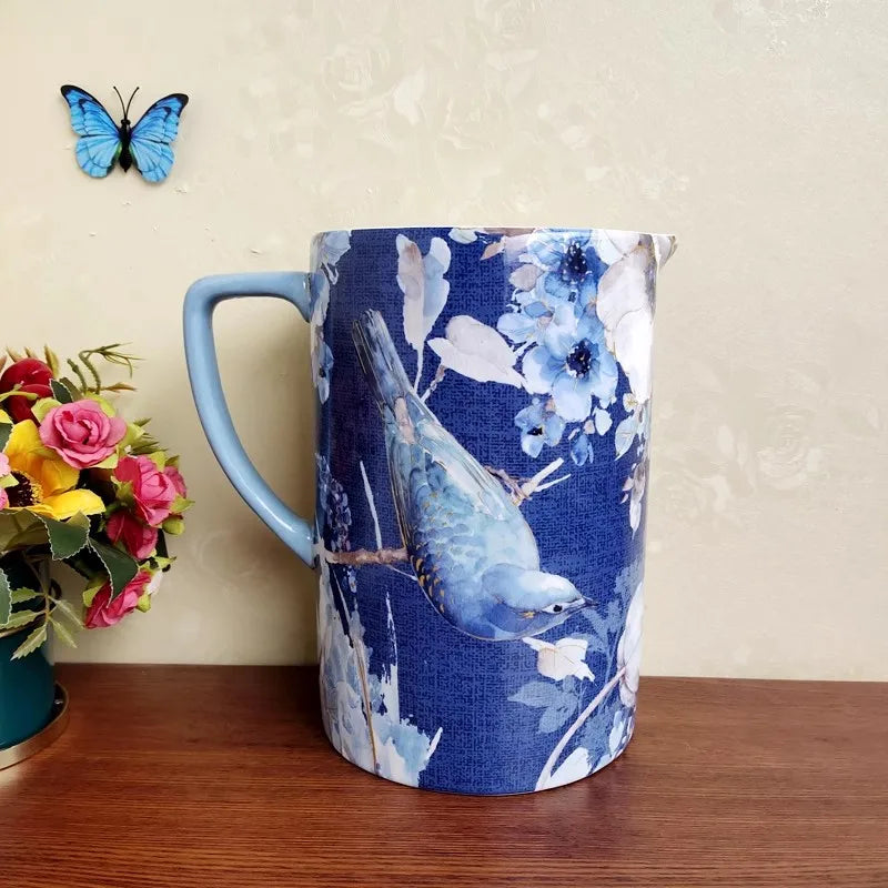 Boho Ceramic Tableware Set, Rice Bowl, Salad Plate, Home Decor, Living Room, Western Food Steak Mug