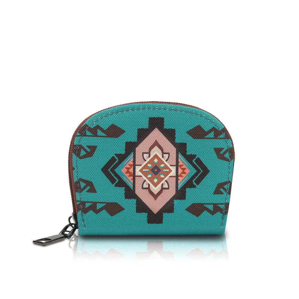 Bohemian Style Women's Hot Selling Wallet Fashion European American Retro Portable Leisure Trend Advanced Zipper Small Wallet