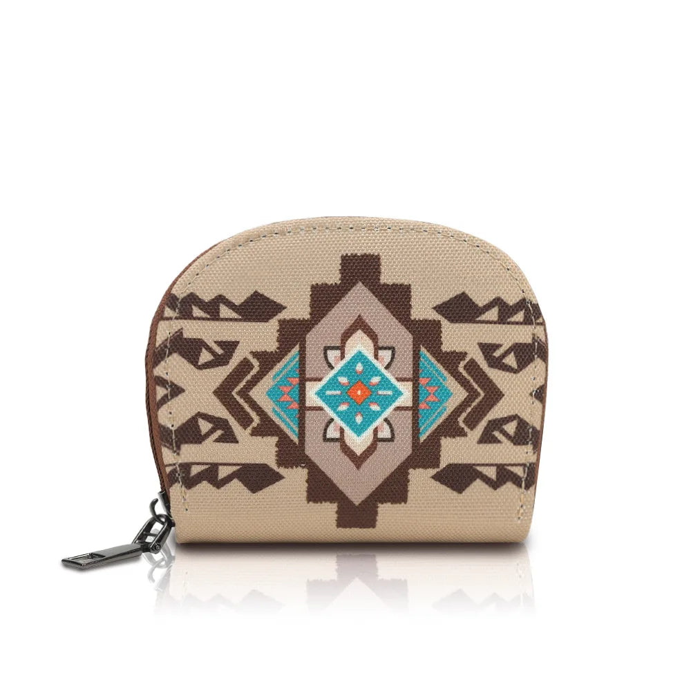 Bohemian Style Women's Hot Selling Wallet Fashion European American Retro Portable Leisure Trend Advanced Zipper Small Wallet