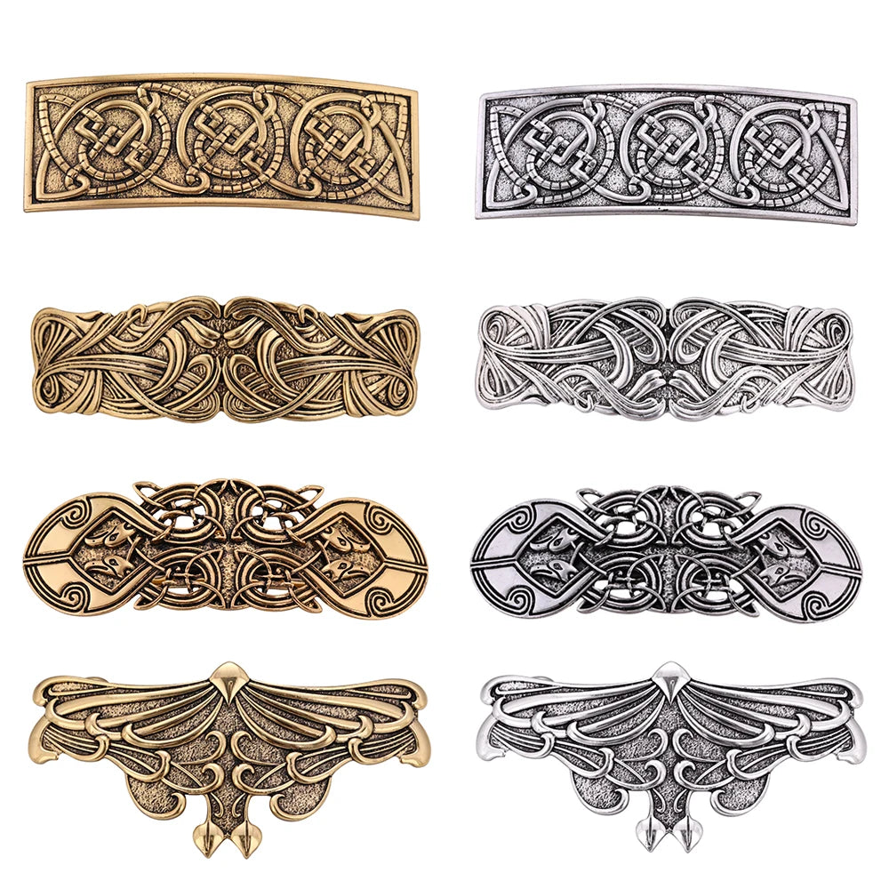 Dawapara Vintage Hairpin Celtics Knot Good Luck Amulet Witch Jewelry Hair Accessories Barrettes for Women Girls