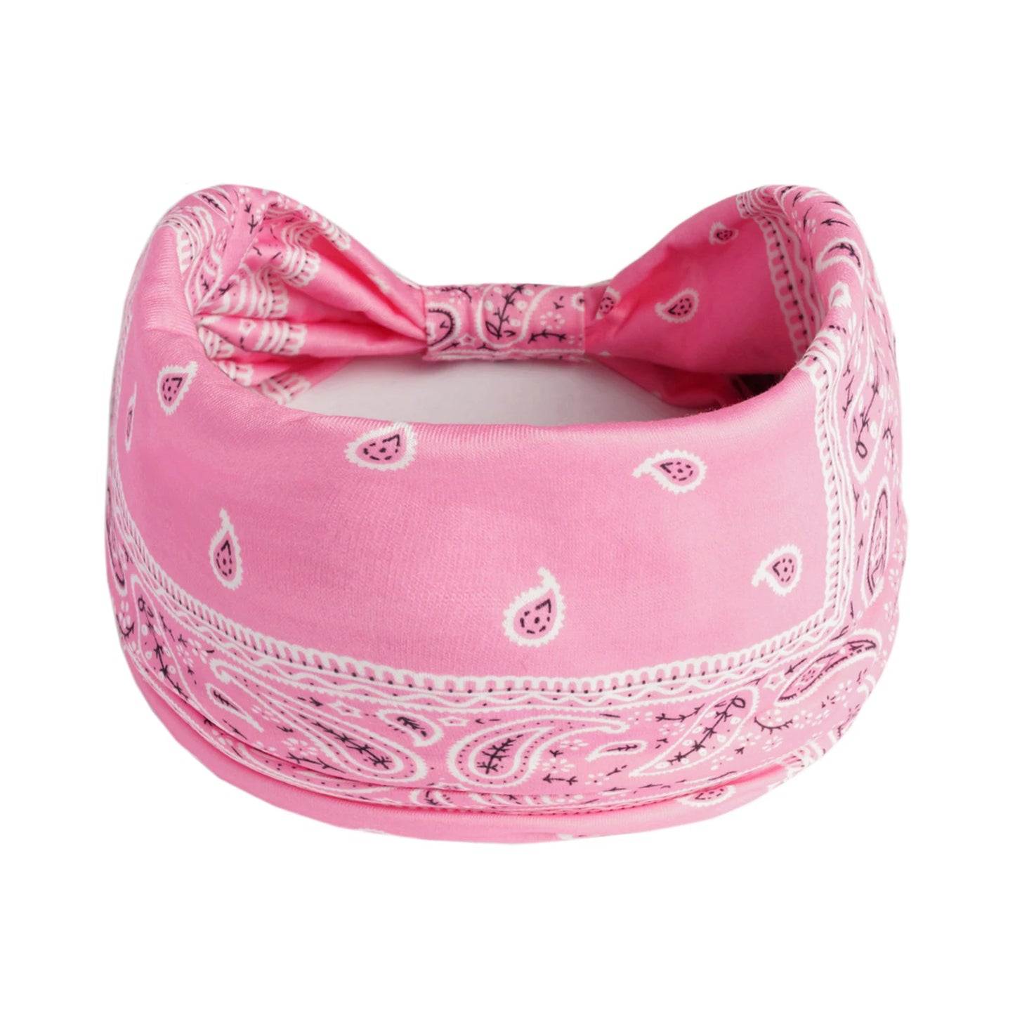 Boho Knot Turbans Yoga Elastic Head Wrap Women Headband Wide Hairbands Headwear Floral Bandanas Fashion Hair Band Accessories