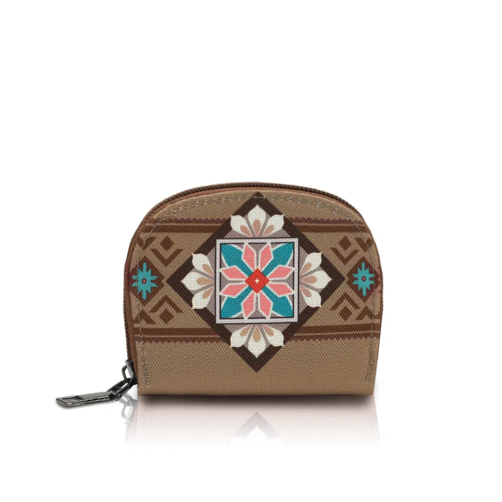 Bohemian Style Women's Hot Selling Wallet Fashion European American Retro Portable Leisure Trend Advanced Zipper Small Wallet