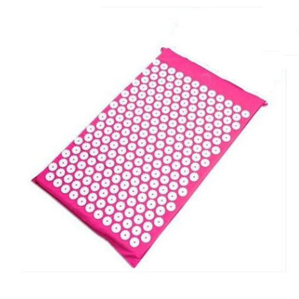 Acupressure Mat Yoga Mat Pillow Meditation Set Massage Mat Relieve Stress Body Pain Fitness Exercise Mats Yoga Massager Cushion