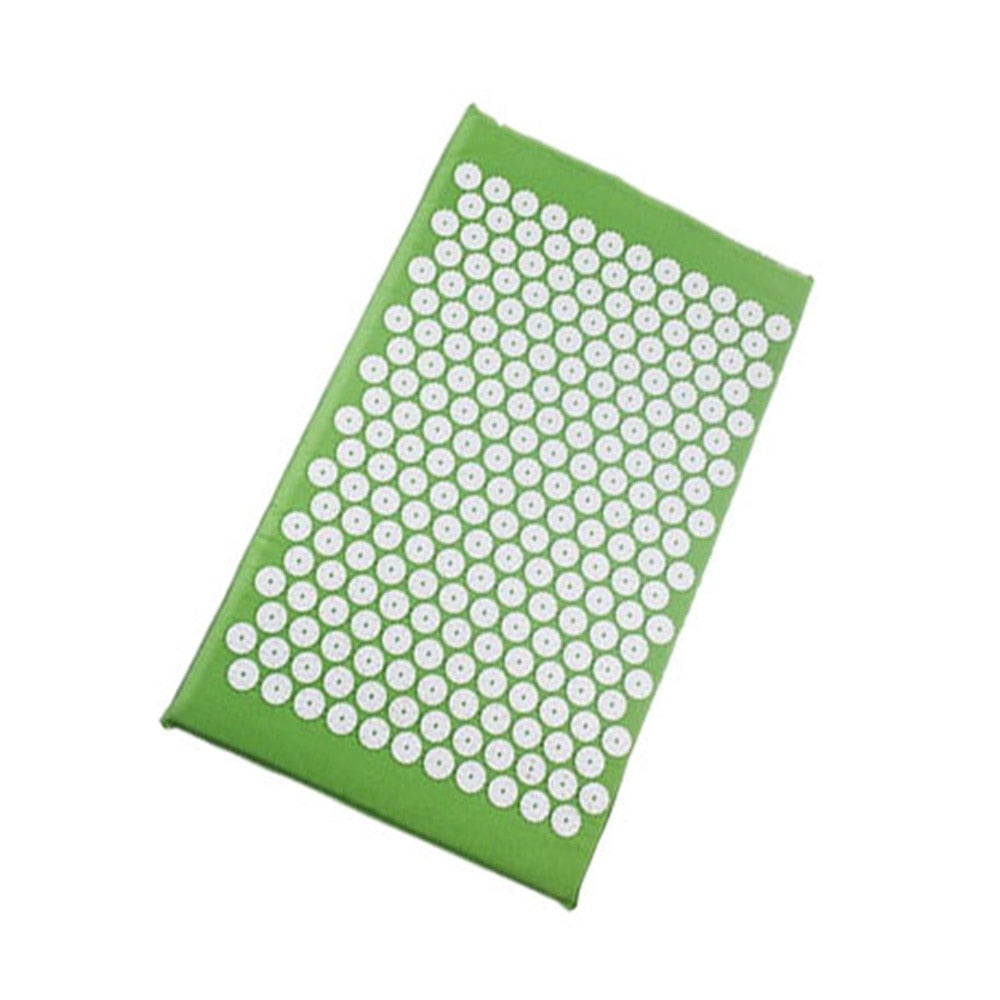 Acupressure Mat Yoga Mat Pillow Meditation Set Massage Mat Relieve Stress Body Pain Fitness Exercise Mats Yoga Massager Cushion