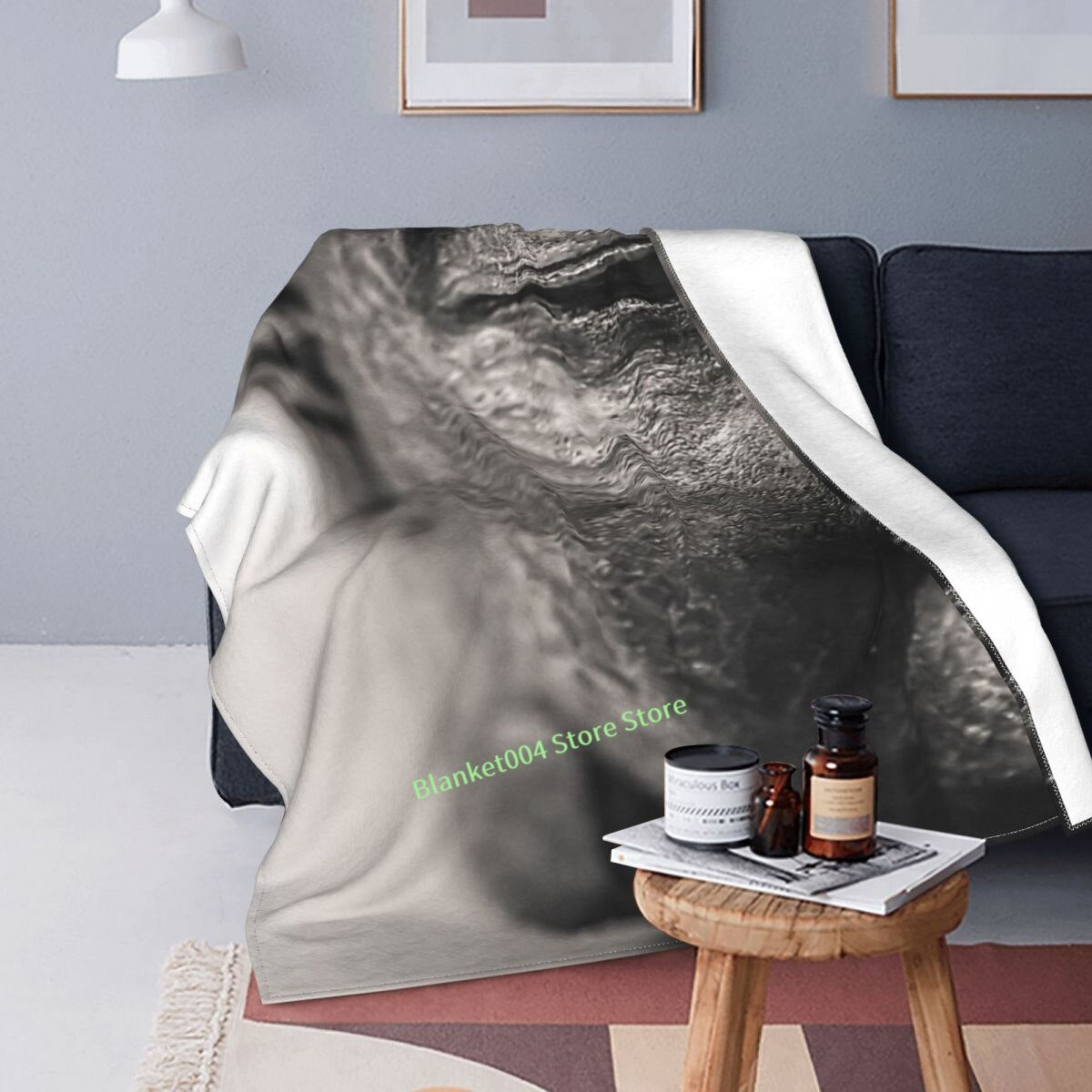 Buddha - Black And White Spiritual Motivational Design For Avery Buddhist And Yoga Addict Throw Blanket decorative blanket