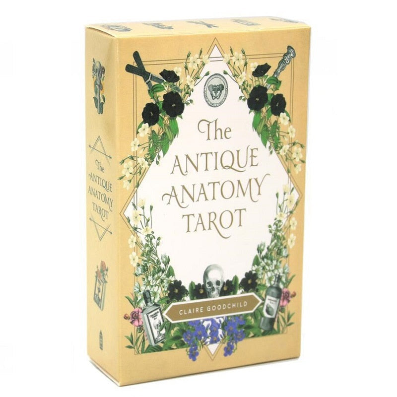 Tarot oracle card mysterious divination comics Tarot card female girl card game board game English playing cards with PDF guide