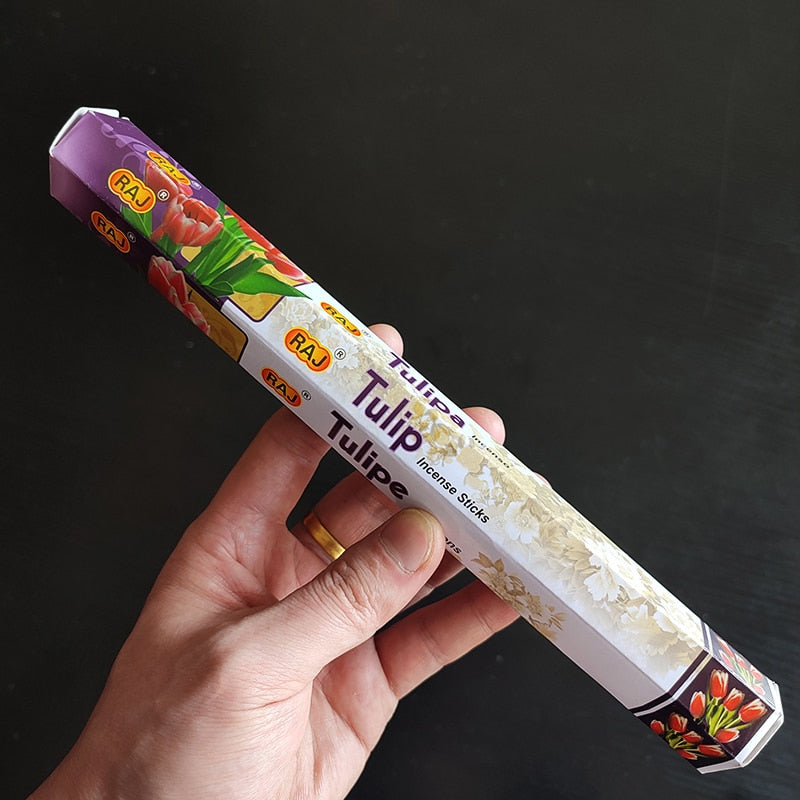 T 56 Fragrances India Incense Stick Handmade Aromatherapy Sticks 20 Sticks Per Box Sandalwood Lavender Meditation Incenses