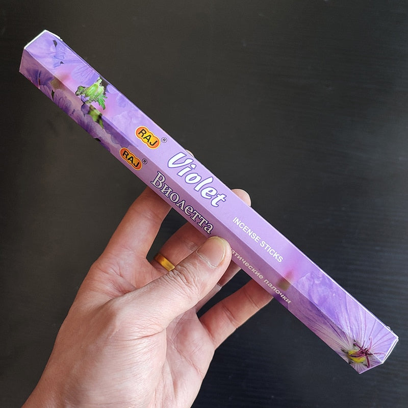 T 56 Fragrances India Incense Stick Handmade Aromatherapy Sticks 20 Sticks Per Box Sandalwood Lavender Meditation Incenses