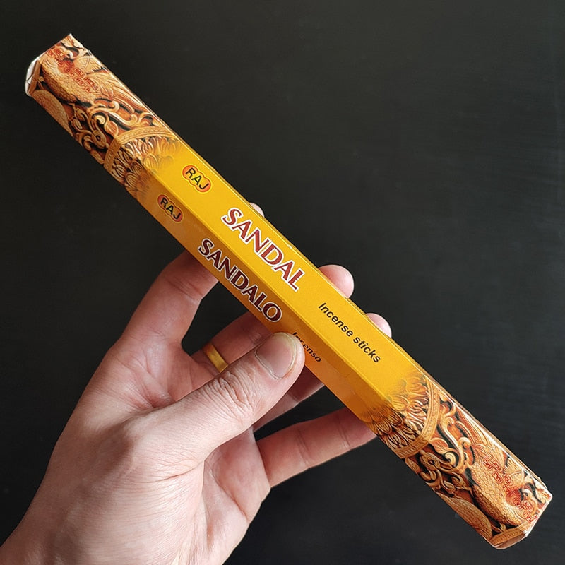 T 56 Fragrances India Incense Stick Handmade Aromatherapy Sticks 20 Sticks Per Box Sandalwood Lavender Meditation Incenses