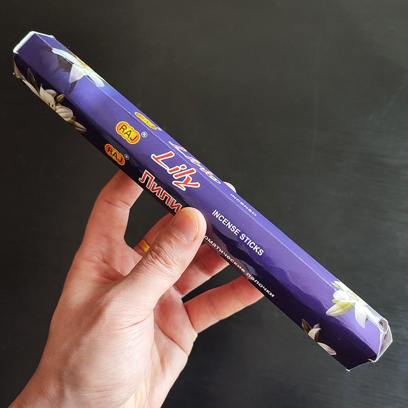 T 56 Fragrances India Incense Stick Handmade Aromatherapy Sticks 20 Sticks Per Box Sandalwood Lavender Meditation Incenses