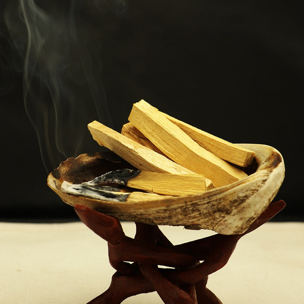 Palo Santo Natural Incense Sticks Wooden Smudging Strips Aroma Diffuser Stains Stick Aromatherapy Burn Wooden Sticks
