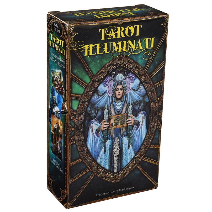 Tarot oracle card mysterious divination comics Tarot card female girl card game board game English playing cards with PDF guide