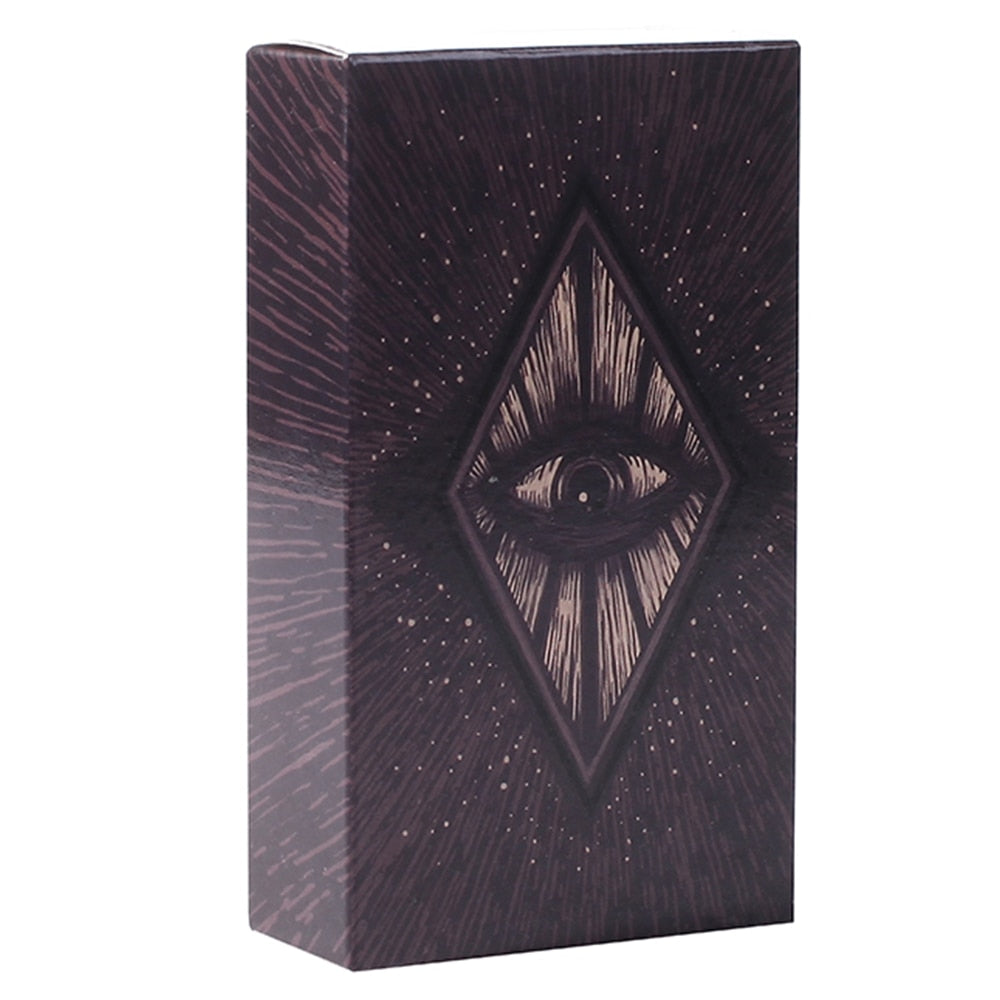 Tarot oracle card mysterious divination comics Tarot card female girl card game board game English playing cards with PDF guide