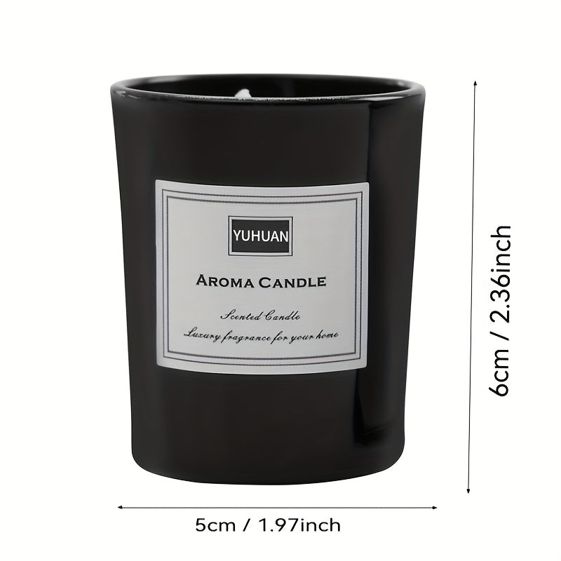 6pcs Total 17Oz. 80 Hour Burning Time with Multiple Fragrance Options, Essential Oil Scented Candles for Indoor Home Use, Soy Wax Scented Cups As a Souvenir. Suitable for Weddings And Birthdays. Anniversary Celebrations, Holi