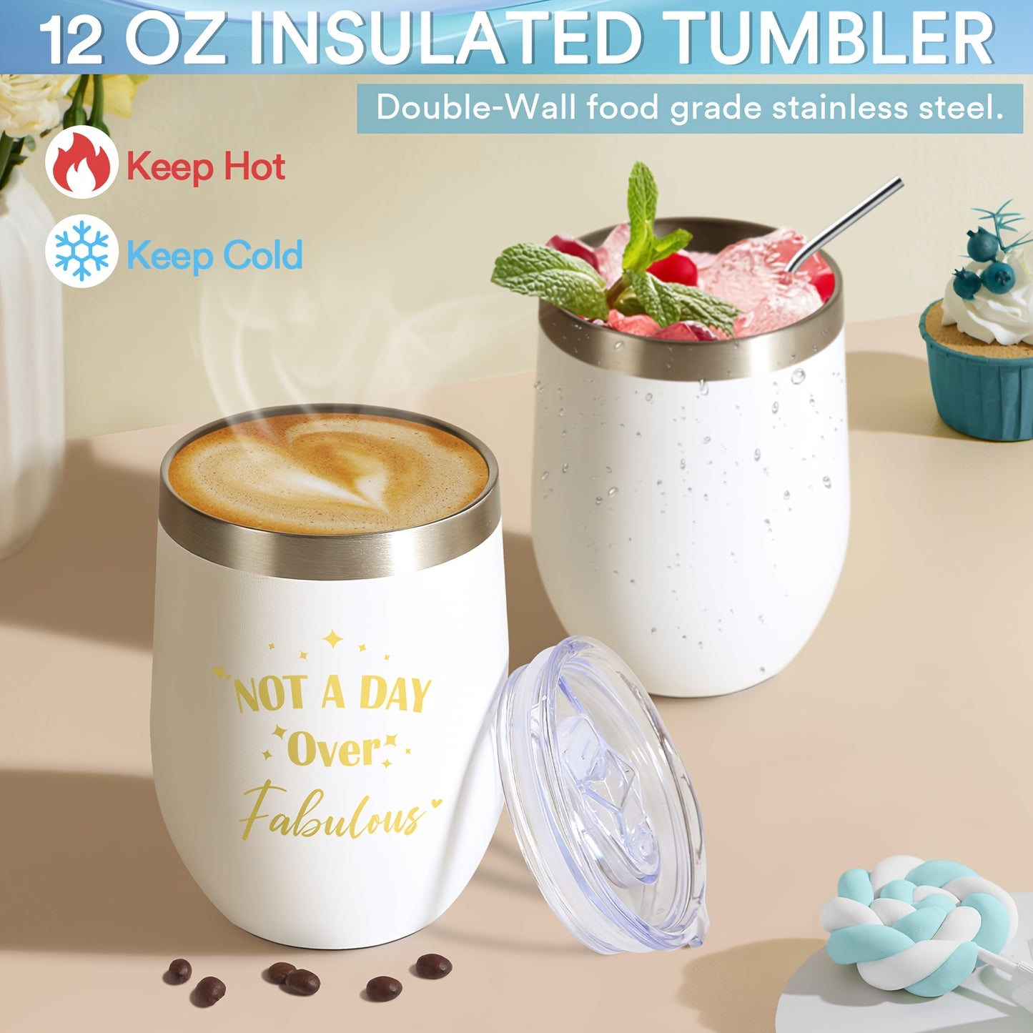 Spa Gift Basket Set for Women - Luxury Self-Care & Relaxation Gift Box with Eucalyptus Bath Bombs, Lavender & Mint Scented Candles, Bath Salts, Face Masks