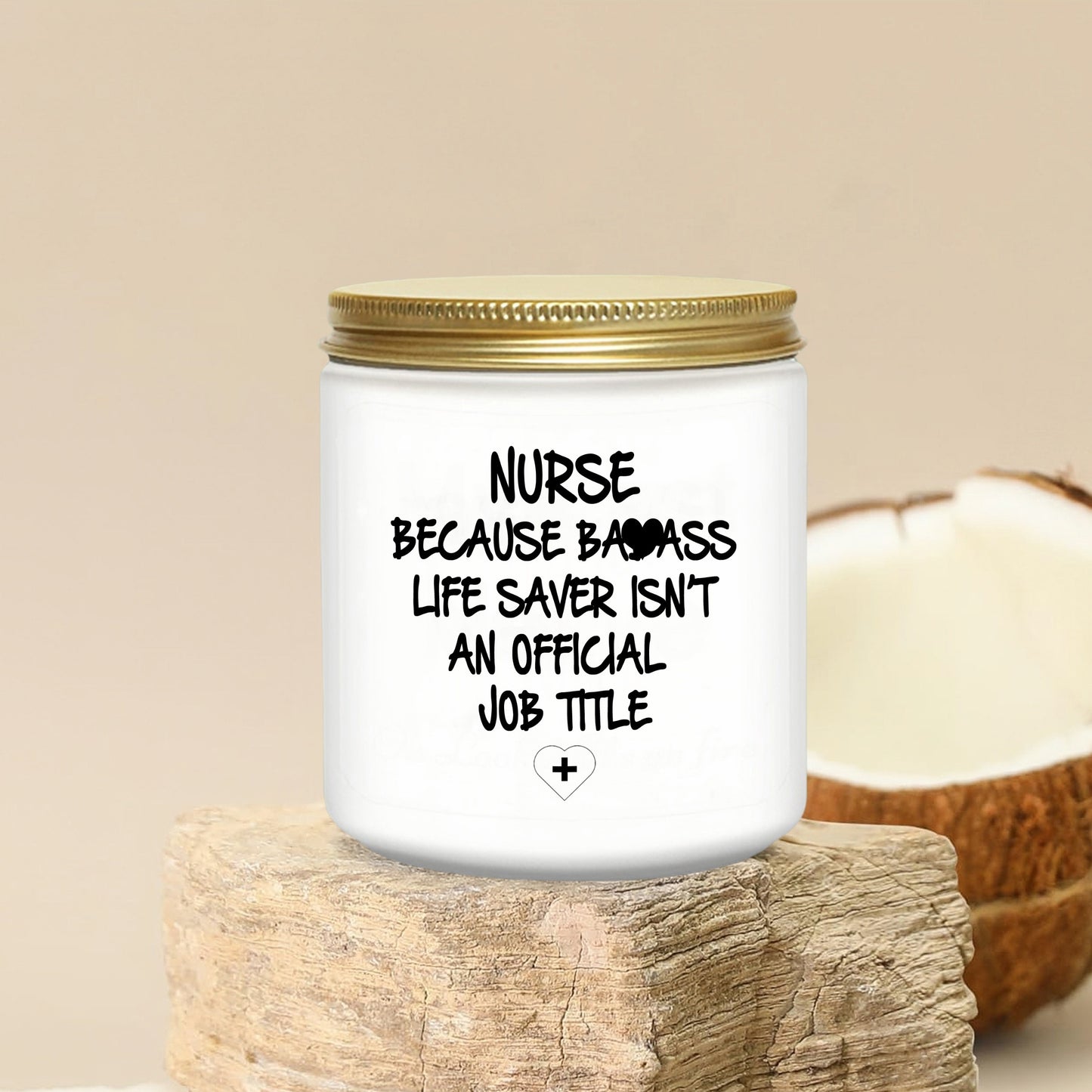 1pc Nurse Gifts for Women Nurse Practitioner Gifts 15.87oz Lavender Scented Candles School Student Nurse Graduation Gift Funny Retirement Bulk Presents Eco-Friendly Long Lasting Natural Soy Max Candle