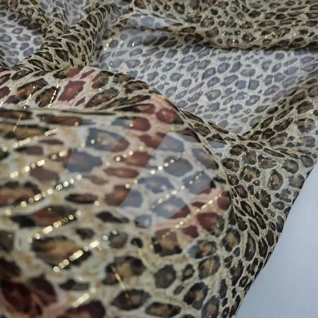 Pure Silk 100% Fabric On Sale Bohemian Floral Chiffon Style Width 135cm Soft 6mm Dress Scarf Material