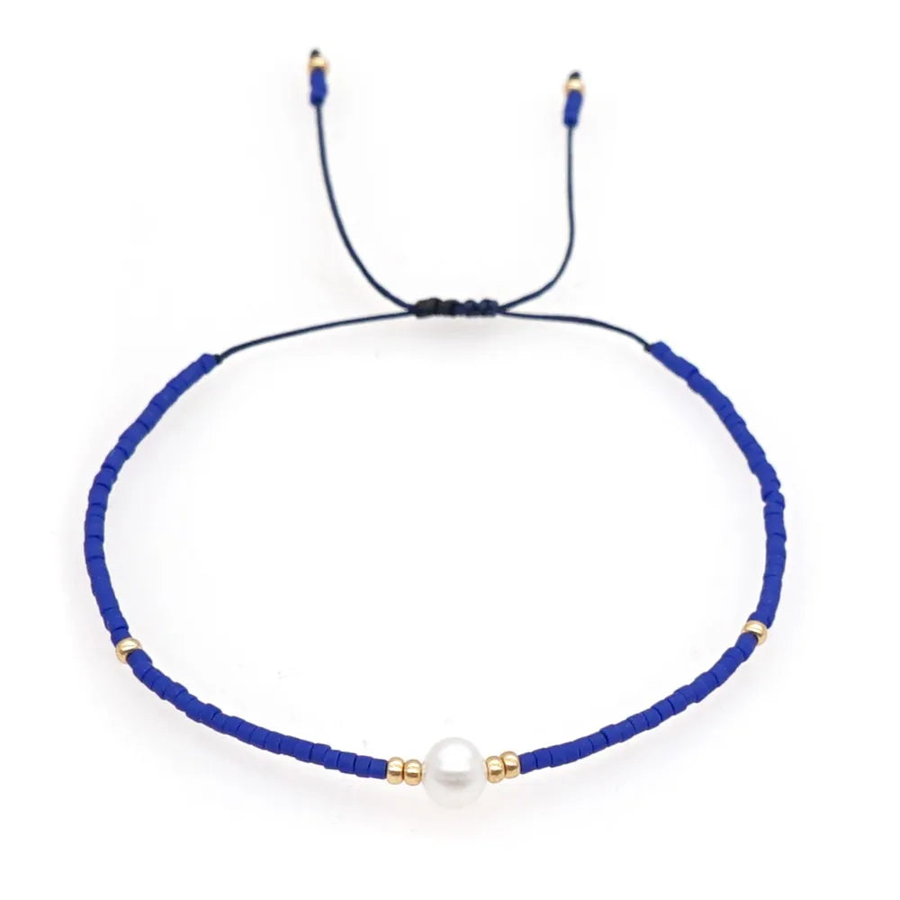 Go2boho Miyuki Bracelet For Girl Friendship Simple Freshwater Pearl Bracelets For Women Pulseras Femme Boho Jewelry Gift