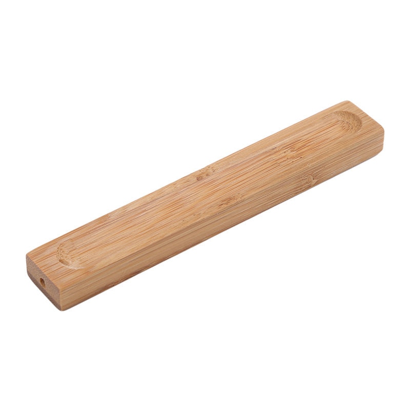 Useful Bamboo Material Stick Plate Incense Holder Fragrant Ware Stick Incense Burner bamboo line incense burner