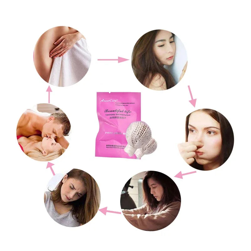 Yoni Products Wholesale Medical Tampons for Women Vaginal care Female Hygiene Chinese Medicines Vagina care Pearls Beauty Woman