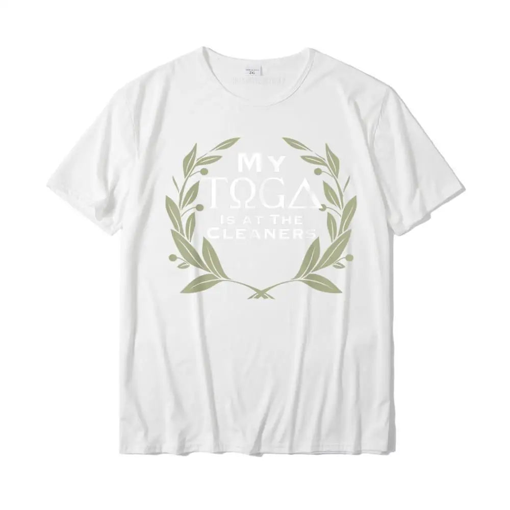 Funny Toga Party T-Shirt Hip Hop Cool Top T-Shirts Cotton Men Tops Shirt Cool Harajuku Christmas Clothing Aesthetic Tshirt