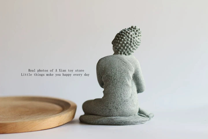 Just Be Quiet When You Are Idle and Bored! Small Meditation Buddha Ornaments