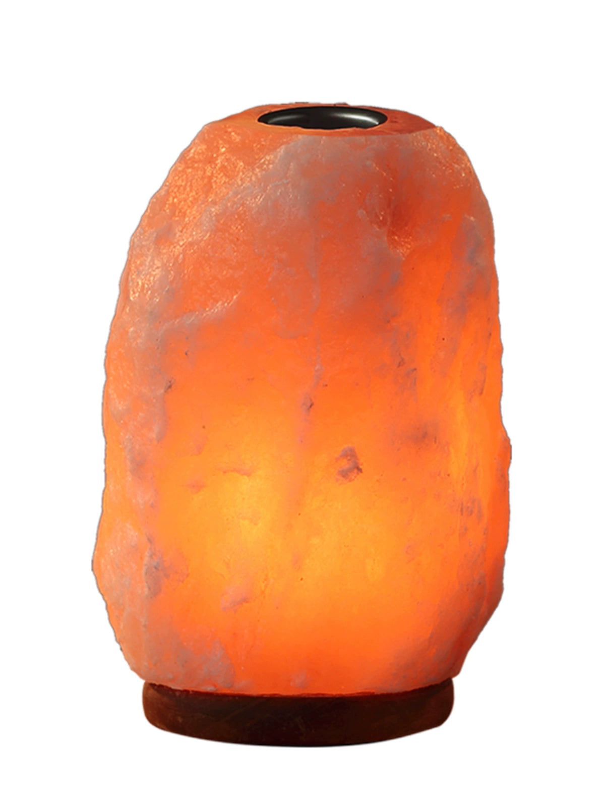 Himalayan Rose Salt Light Creative Sleep Aid Plug-in Fragrance Lamp Essential Oil Dimming Warm Color Small Night Lamp Crystal Salt Light